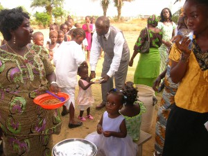 FEEDING CHILDREN IN LIBERIA